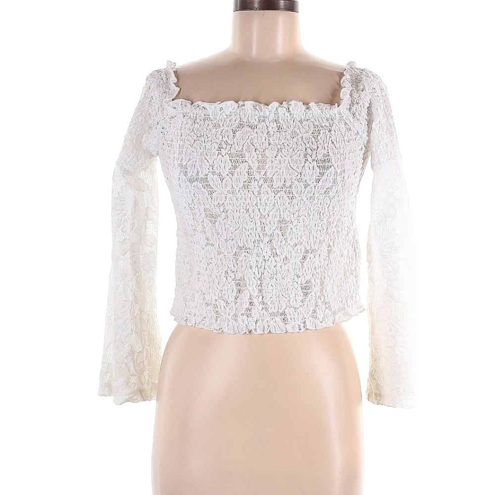Crop top hippie shirt